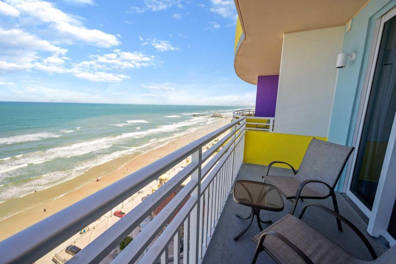 Luxury 17Th Floor 1 Bedroom Condo Direct Oceanfront Wyndham Ocean Walk Resort Daytona Beach | 1708 Exteriör bild