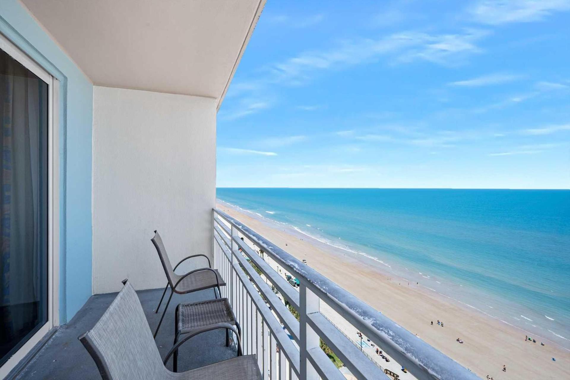 Luxury 17Th Floor 1 Bedroom Condo Direct Oceanfront Wyndham Ocean Walk Resort Daytona Beach | 1708 Exteriör bild